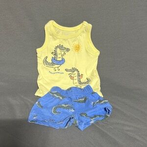 Garanimals Yellow and Blue Kids Matching Set